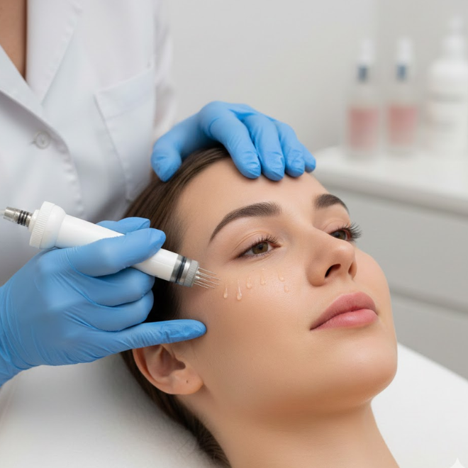 giá tiêm meso căng bóng