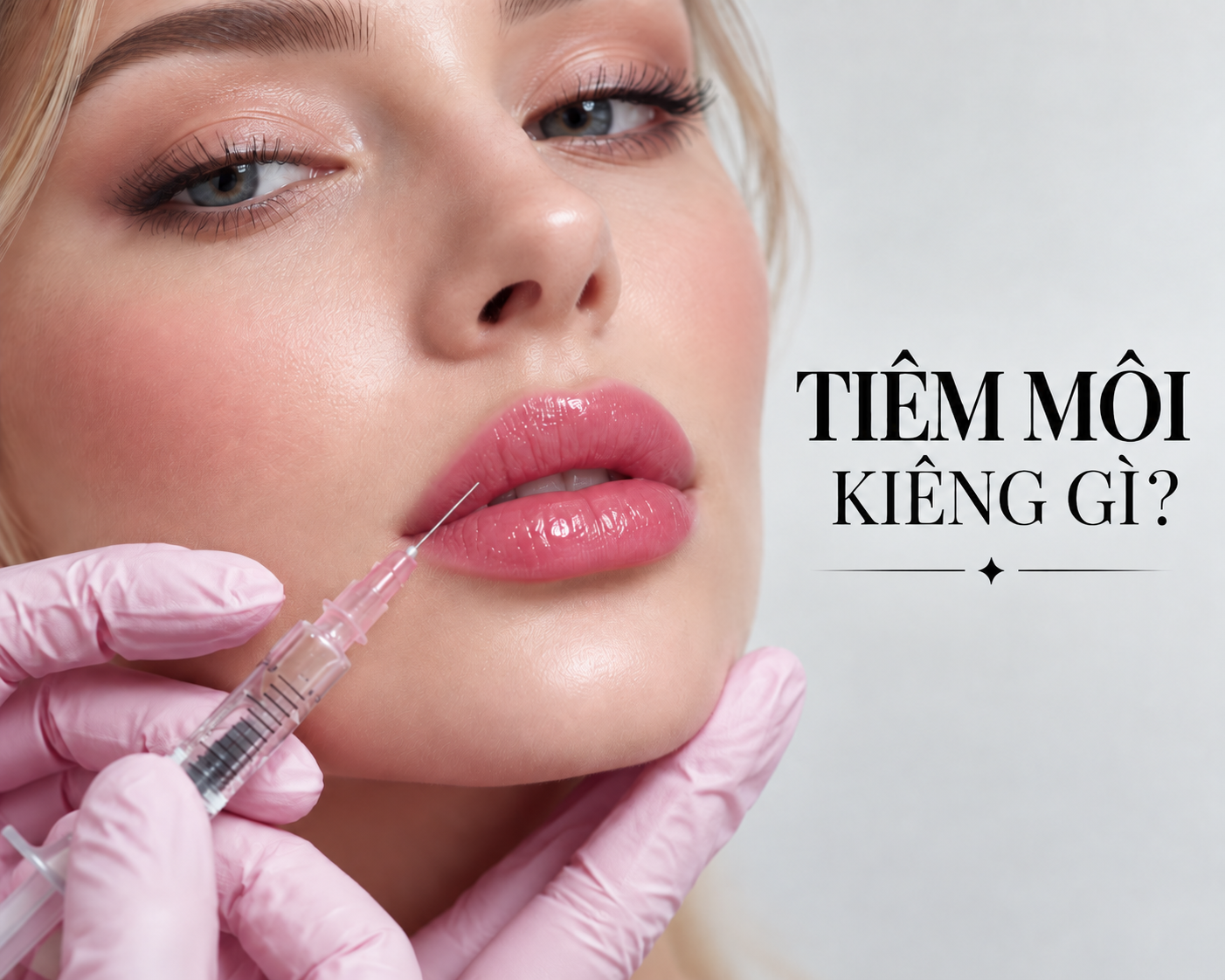Tiêm Môi Kiêng Gì Giúp Nhanh Lành Và Những Điều Cần Biết