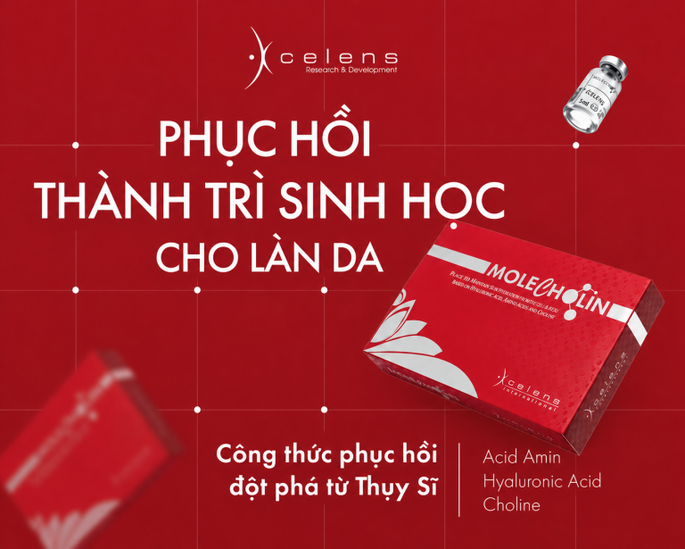Phục hồi sinh học da Molecholin