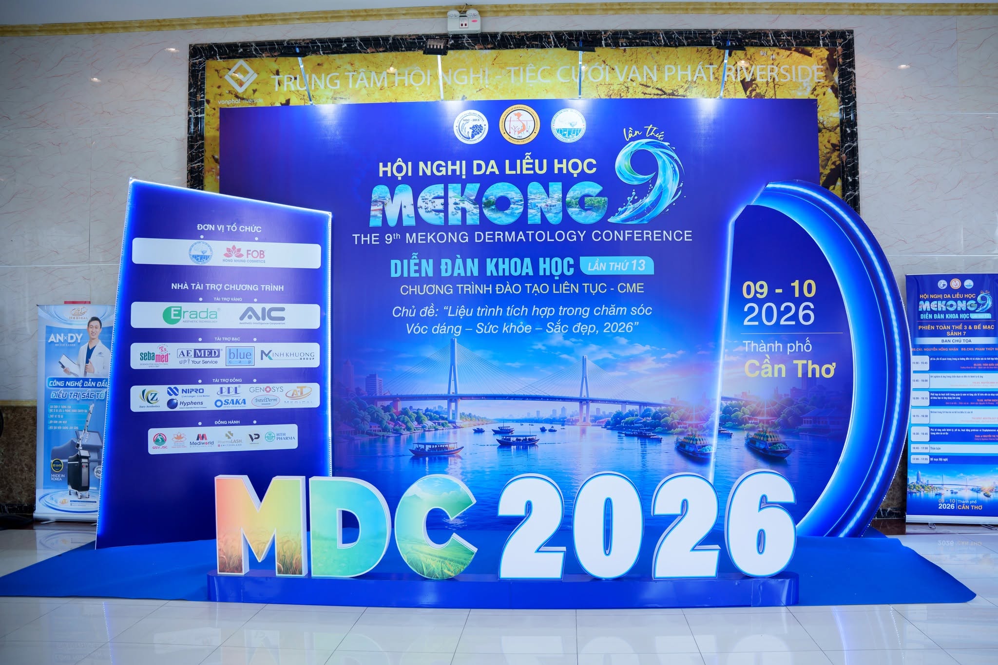 Xcelens Đồng Hành Cùng Hội nghị Da Liễu Học Mekong 2026
